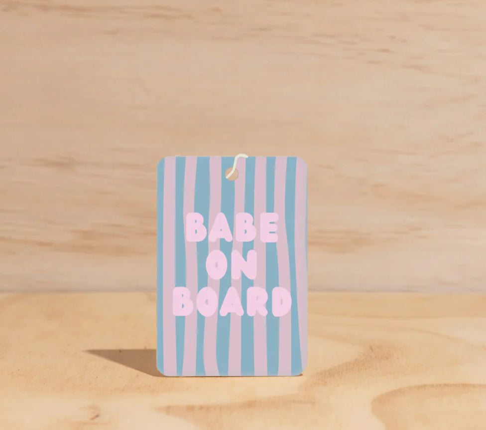 Babe On Board Air Freshener - Biarritz