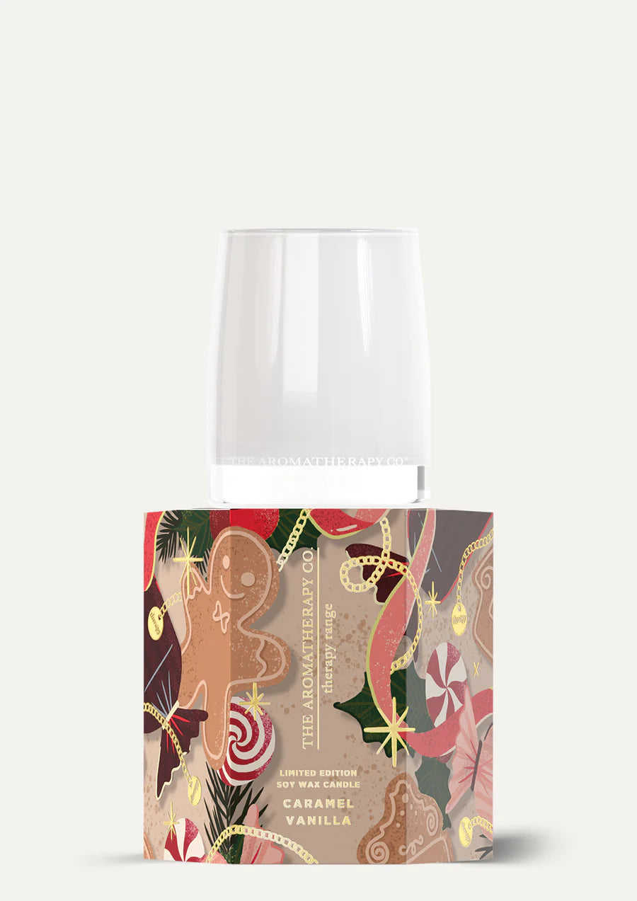 Caramel Vanilla Scented Candle