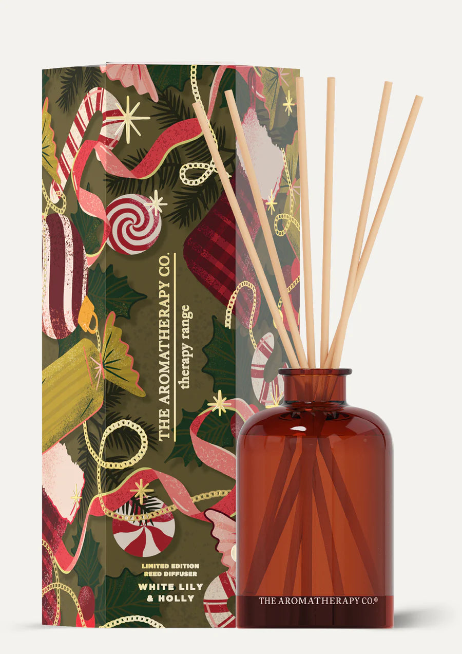 White Lily & Holly Reed Diffuser