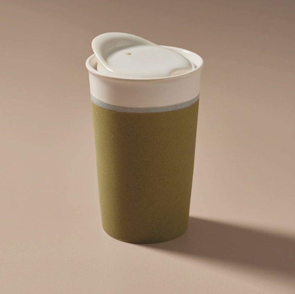 Ceramic Cup - Sprout Green