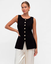 Load image into Gallery viewer, FRONT SPLIT KNIT VEST
