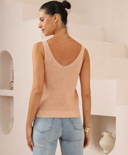 Load image into Gallery viewer, Apricot Knit Cami Singlet
