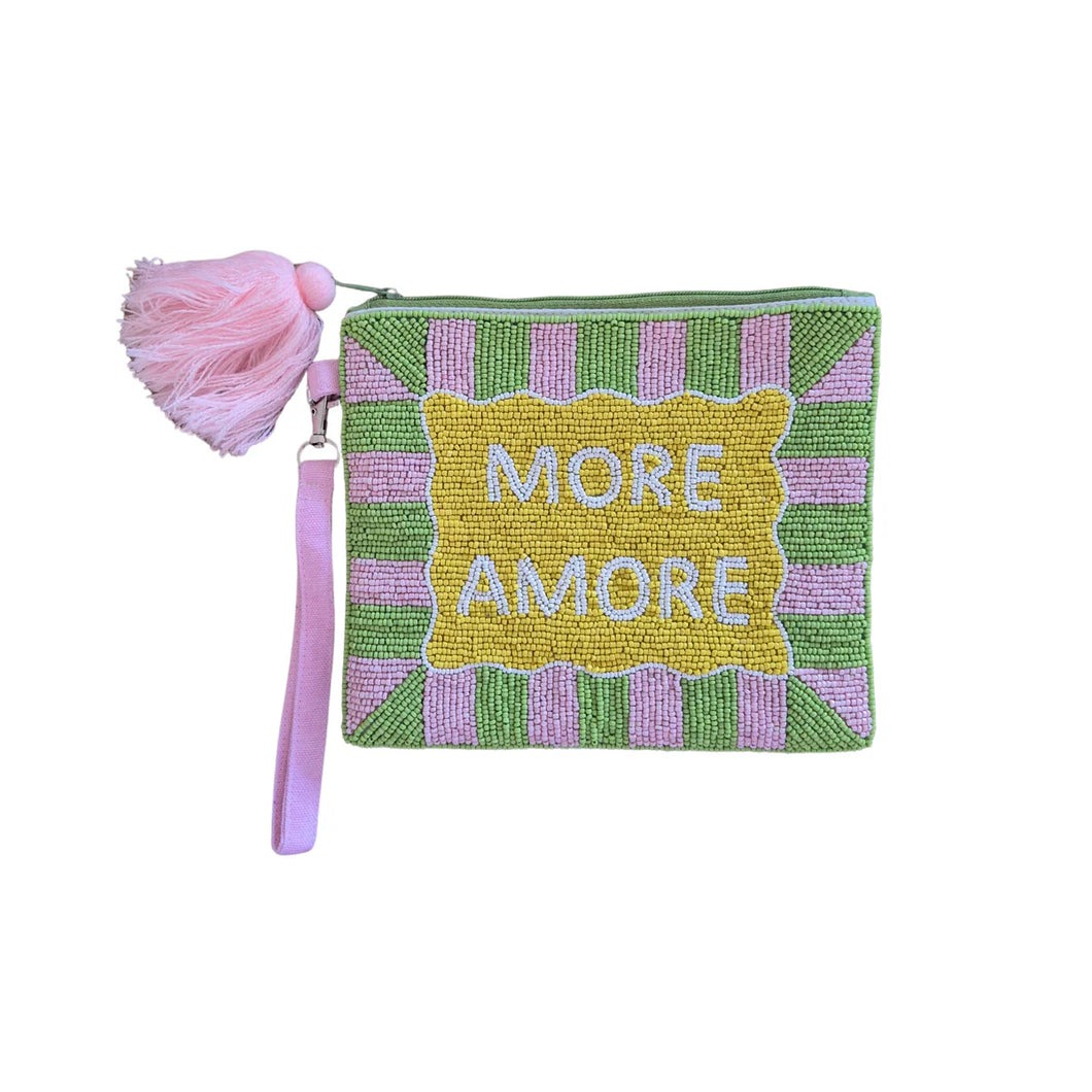 BEADED MORE AMORE PURSE