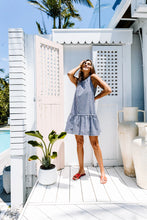 Load image into Gallery viewer, Annie Dress - Navy Gingham
