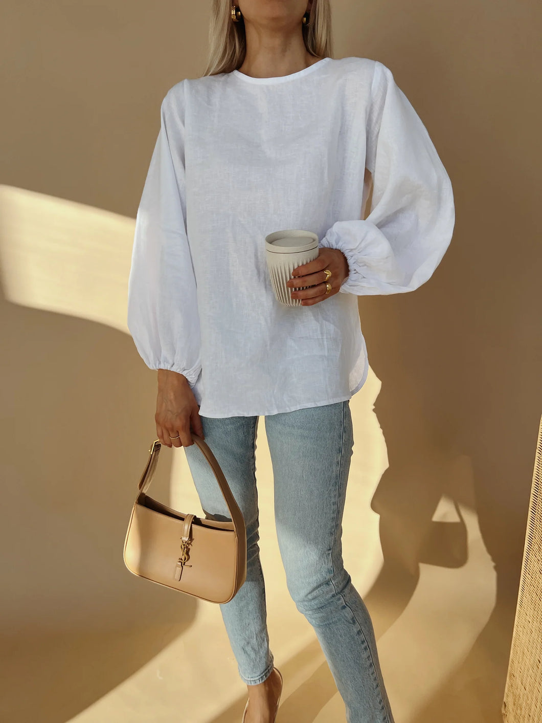 Gabby Top (Linen)