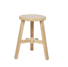 Load image into Gallery viewer, Wren | Round Elm Stool
