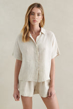 Load image into Gallery viewer, Little Lies Bronte Linen Shorts Natural
