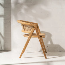 Load image into Gallery viewer, AMALIA RATTAN ROUNDED DINING CHAIR
