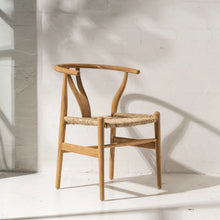 Load image into Gallery viewer, SARIN DINING CHAIR - NATURAL
