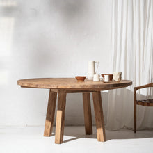 Load image into Gallery viewer, TAVLA ROUND DINING TABLE
