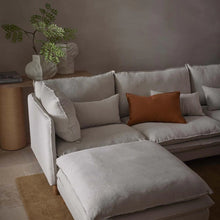 Load image into Gallery viewer, Aura Corner Sofa Base With Cover Natural
