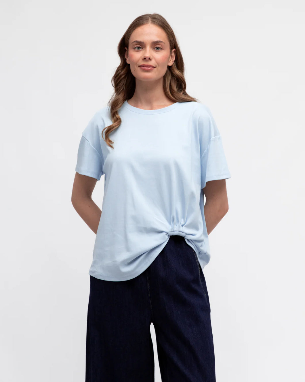Easy Tuck Tshirt Sky Blue