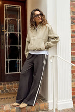 Load image into Gallery viewer, Gigi Wide Leg Terry Track pant
