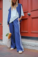 Load image into Gallery viewer, Gigi Wide Leg Terry Track pant
