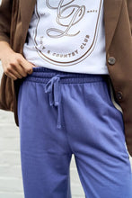 Load image into Gallery viewer, Gigi Wide Leg Terry Track pant
