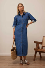 Load image into Gallery viewer, Rae Long Sleeve Midi Dress
