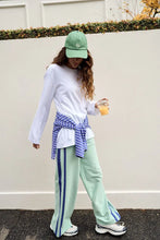 Load image into Gallery viewer, Gigi Wide Leg Terry Track pant
