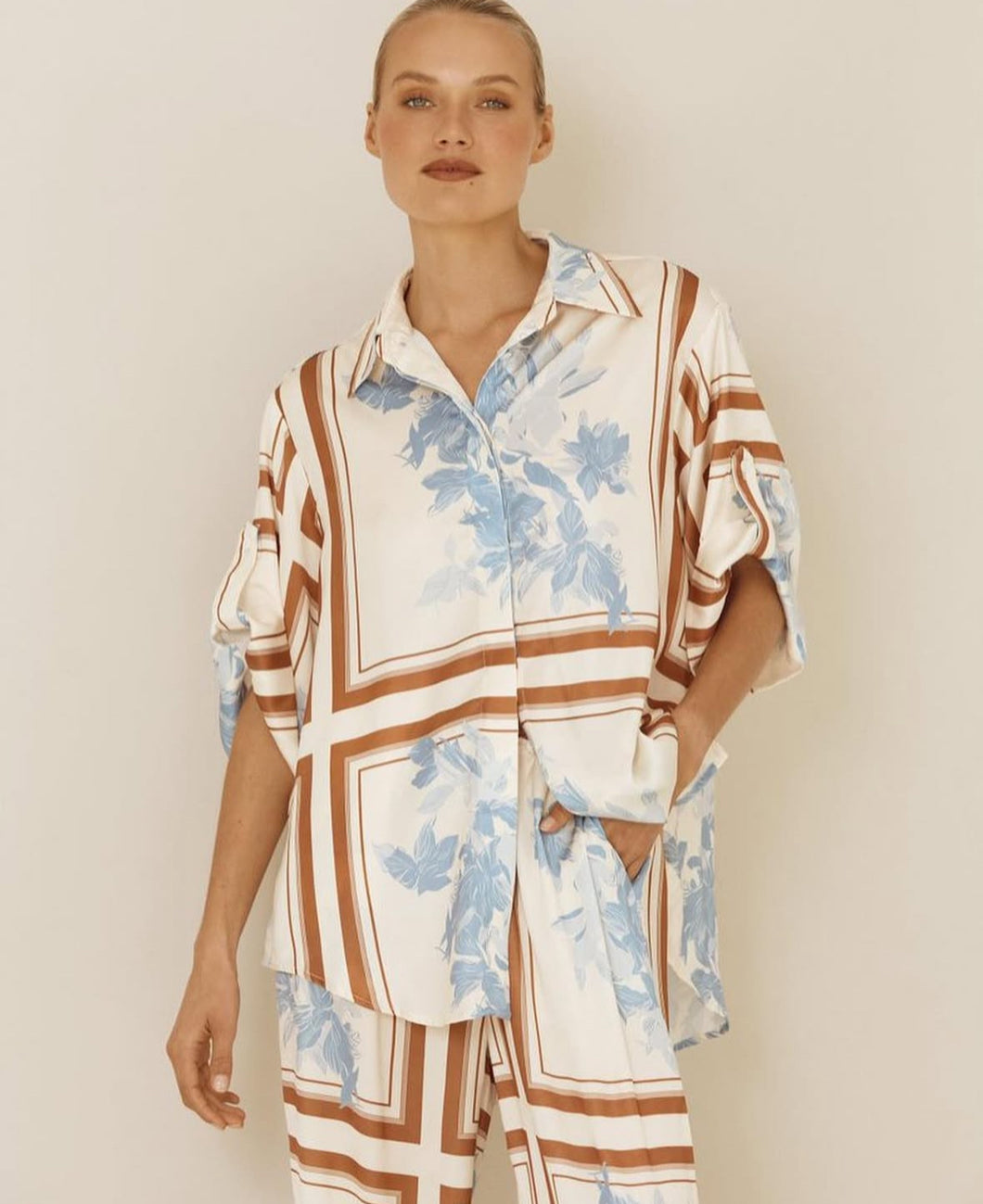 Vivian Satin Shirt