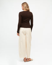 Load image into Gallery viewer, Chocolate Rib Knit Top
