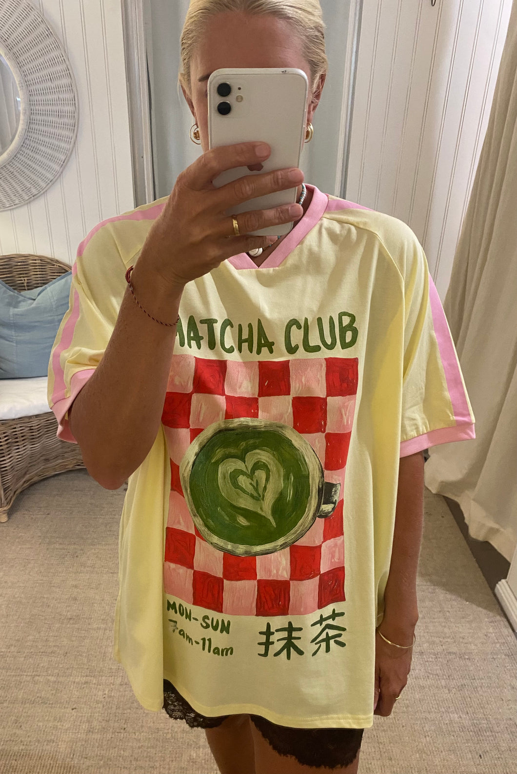 By Frankie Matcha Club Tshirt