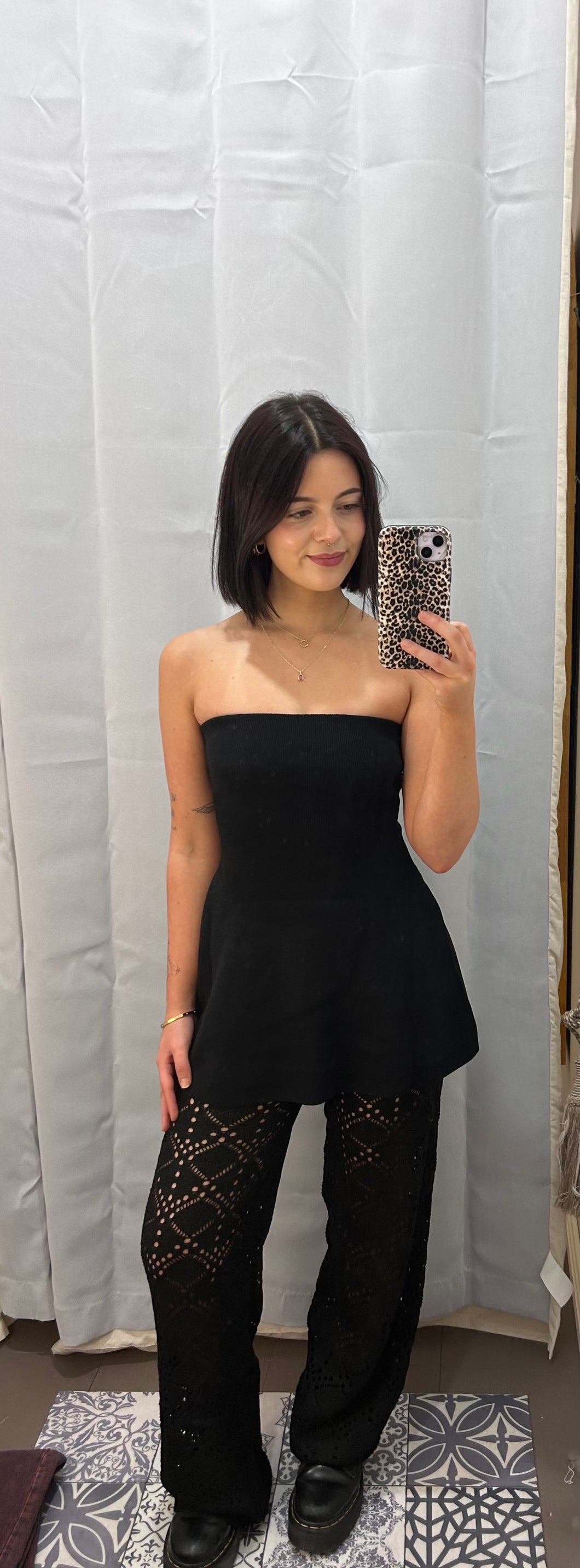 Black Boob Tube Top
