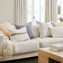 Load image into Gallery viewer, Luca Linen Cushion - Soft Butter
