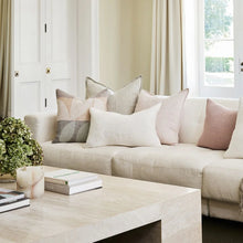 Load image into Gallery viewer, Luca Linen Cushion - Putty
