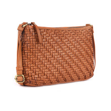 Load image into Gallery viewer, Bendigo - Woven Crossbody Bag - Tan
