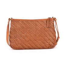 Load image into Gallery viewer, Bendigo - Woven Crossbody Bag - Tan
