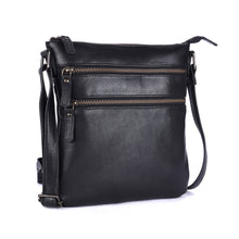 Load image into Gallery viewer, Lotus Crossbody Bag  - Black

