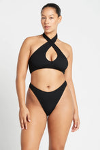 Load image into Gallery viewer, BOND-EYE - CHRISTY BRIEF - BLACK RECYCLED
