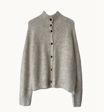 Load image into Gallery viewer, Sidney Button-Up Cardigan – Oatmeal
