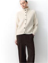 Load image into Gallery viewer, Sidney Button-Up Cardigan – Oatmeal

