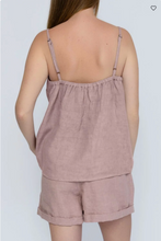 Load image into Gallery viewer, Clementine Linen Shorts - Lilac
