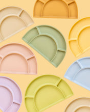 Load image into Gallery viewer, Silicone Divided Plate: Tan
