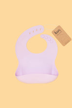 Load image into Gallery viewer, Silicone Bib: Lilac
