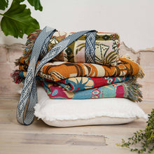 Load image into Gallery viewer, &#39;Eleanor Rigby&#39; Woven Picnic Rug/Throw: Regular 130x160cm
