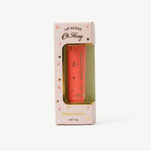 Load image into Gallery viewer, Oh Flossy Individual Natural Lip Gloss: Strawberry
