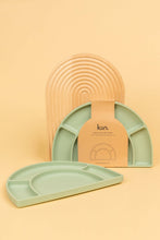 Load image into Gallery viewer, Silicone Divided Plate: Tan
