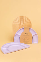 Load image into Gallery viewer, Silicone Divided Plate: Tan
