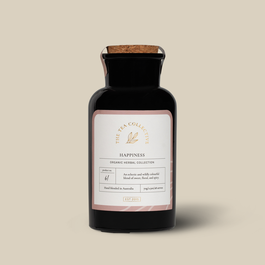 Happiness: Boutique Jar + Loose Leaf Tea