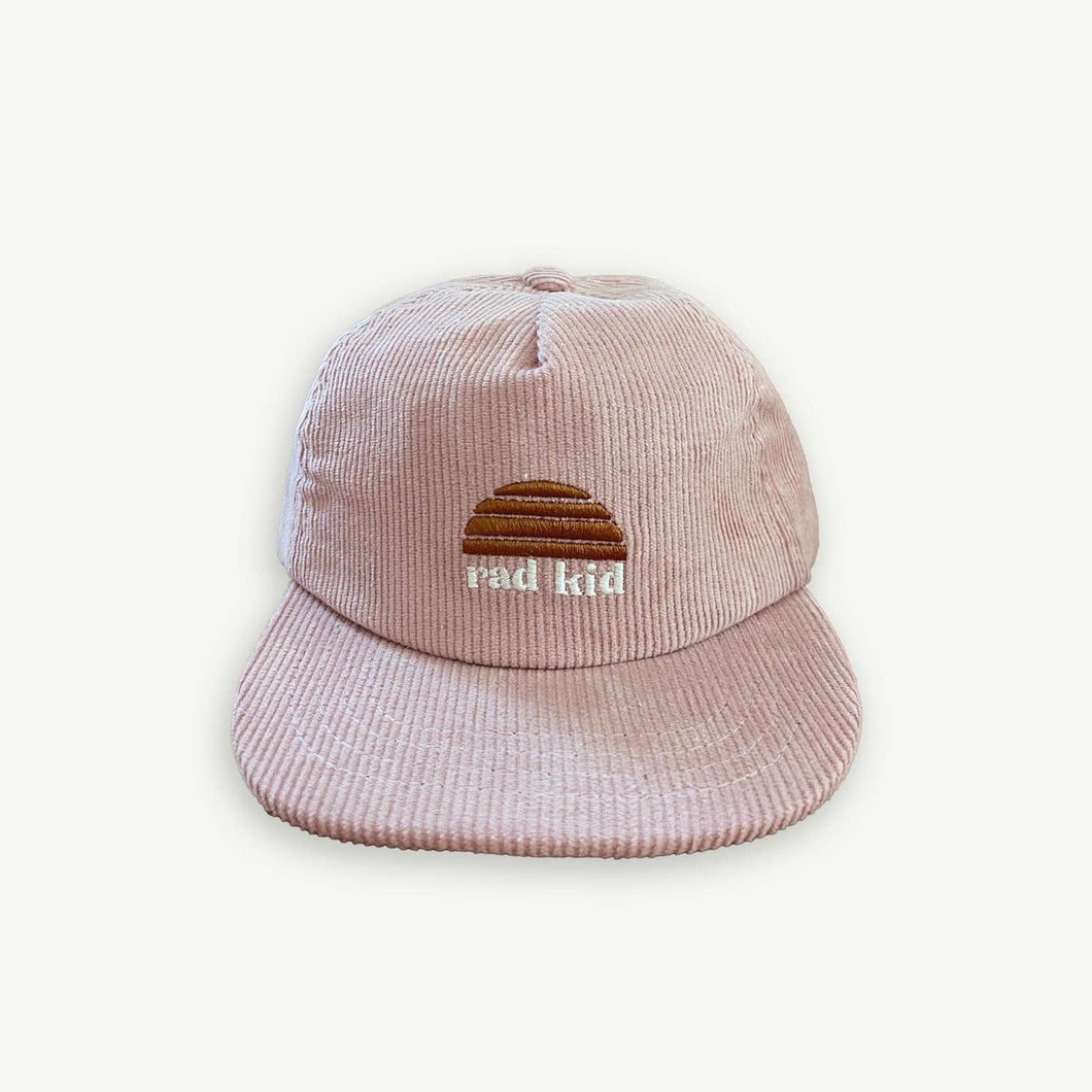 Rad Kid Cord Cap - Mauve: TODDLER