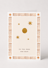 Load image into Gallery viewer, Greeting Card - To the moon and back

