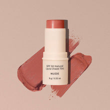 Load image into Gallery viewer, SPF 50 Natural Lip &amp; Cheek Tint: Rose

