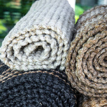 Load image into Gallery viewer, Vincent White Wash Jute: Oversized mat
