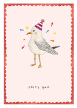 Load image into Gallery viewer, Greeting Card - Party Gull
