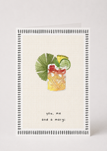 Load image into Gallery viewer, Greeting Card - You, me and a margi
