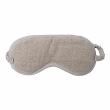 Load image into Gallery viewer, Luca® Linen Eye Mask with Linen Bag - Natural
