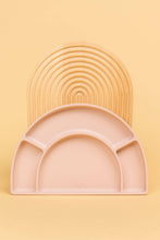Load image into Gallery viewer, Silicone Divided Plate: Tan
