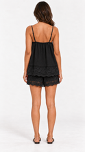Load image into Gallery viewer, Fleur Set Cotton Lace Set - Black
